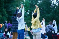 「丘の向こうに森の映画祭」のイメージビジュアル