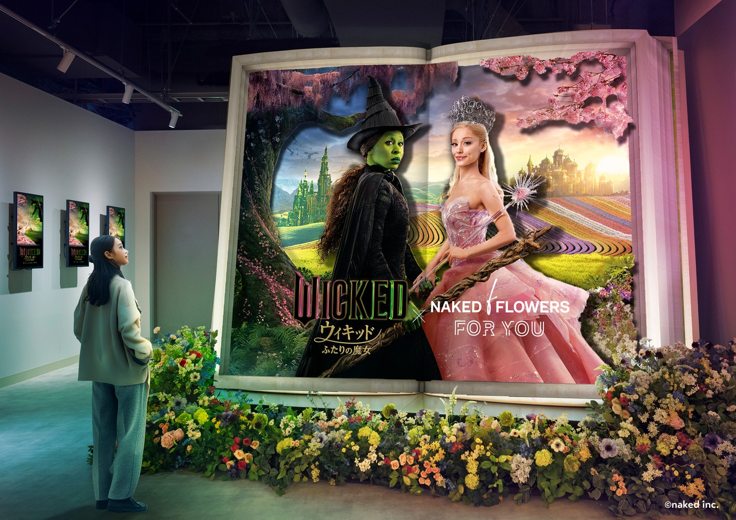 「WICKED×NAKED FLOWERS FOR YOU」のイメージ