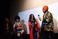 「ザ・ゲスイドウズ」公開記念舞台挨拶の様子