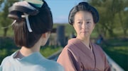 「あきない世傳 金と銀2」より、お才役の菜葉菜(奥)