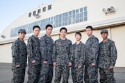 「PJ ~航空救難団~」で訓練生を演じる7人。©︎テレビ朝日