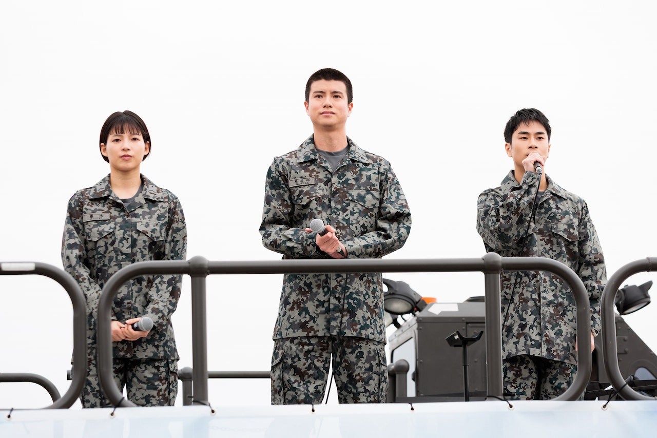 左から石井杏奈、渡辺碧斗、前田旺志郎 [画像ギャラリー 16/32] - 映画