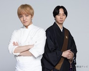 左から遠海翔太役の神山智洋、方丈輝元役の中村海人