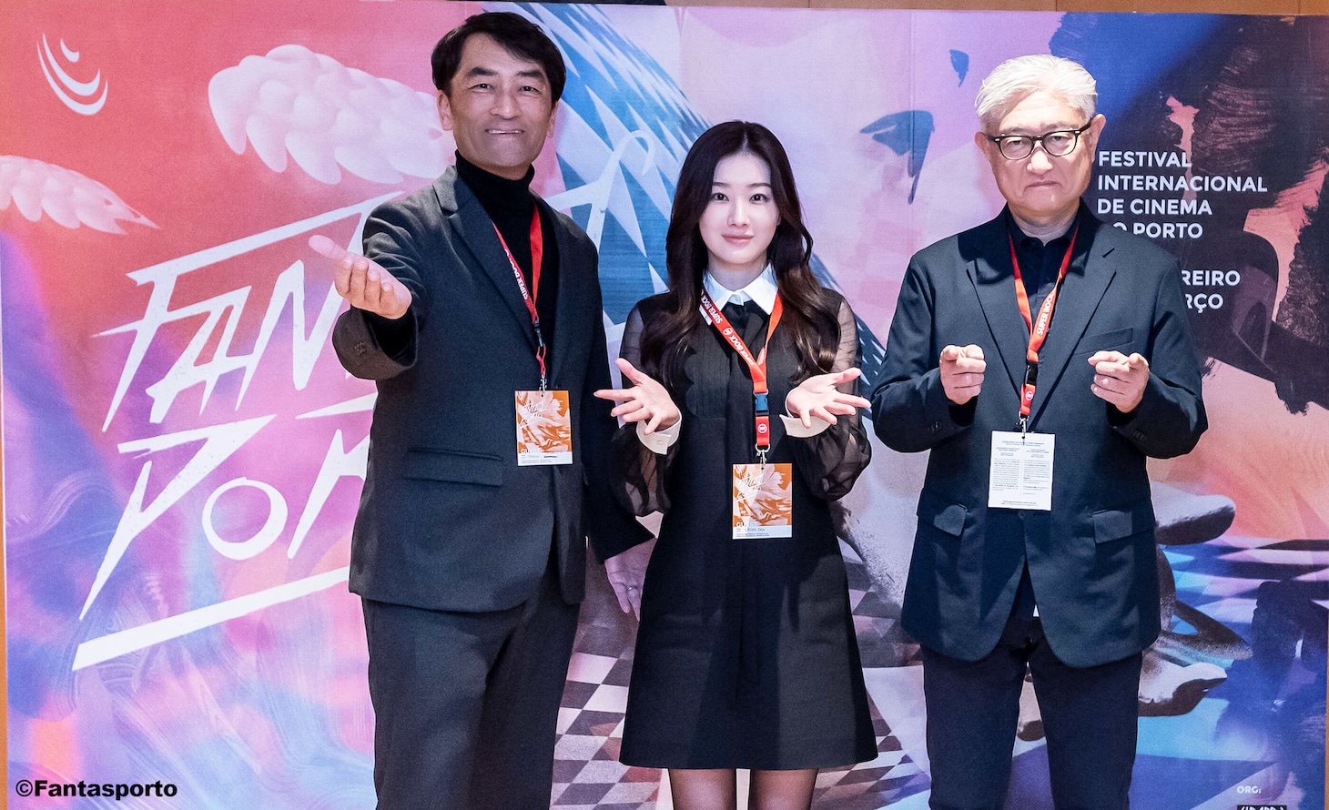 左から森谷雄、岡エリカ、堤幸彦