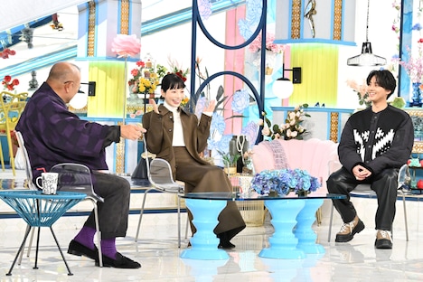 「A-Studio+」より、左から笑福亭鶴瓶、桜井ユキ、藤ヶ谷太輔