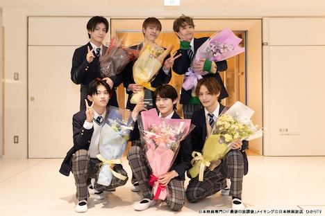 「最後の放課後」メイキング写真