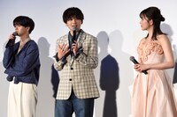 「顔だけじゃ好きになりません」初日舞台挨拶の様子