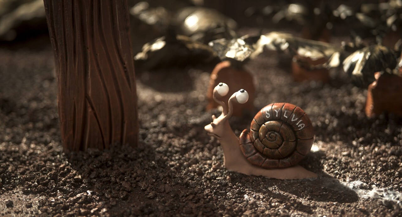 かたつむりのメモワール アダム・エリオット監督　サイン入りフライヤー Memoir of a Snail かたつむりのメモワール ポストカード チラシ