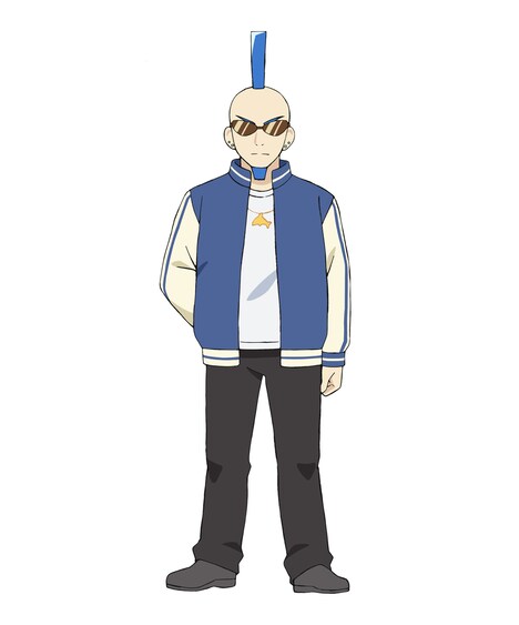 「映画 おでかけ子ザメ とかいのおともだち」より、梅原裕一郎が声を当てるモヒカンあにき