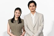 「あんぱん」第1週試写会の様子。左から今田美桜、北村匠海