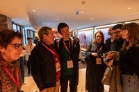 「光る川」第45回ポルト国際映画祭での上映後の様子