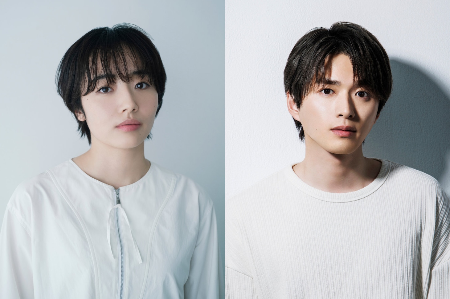 左から森田望智、白洲迅