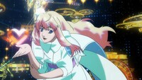 「劇場版マクロスF（フロンティア）～イツワリノウタヒメ～」場面カット ©2009 BIGWEST/MACROSS F PROJECT