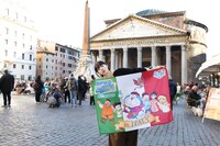 あいみょんの旅 in ローマの様子（パンテオン）