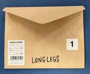 ロングレッグスからの手紙を複製したパンフレットの表紙まわり