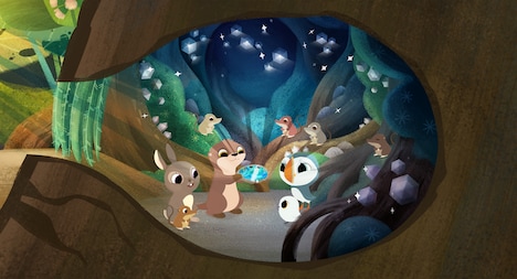 「パフィンの小さな島」新場面カット