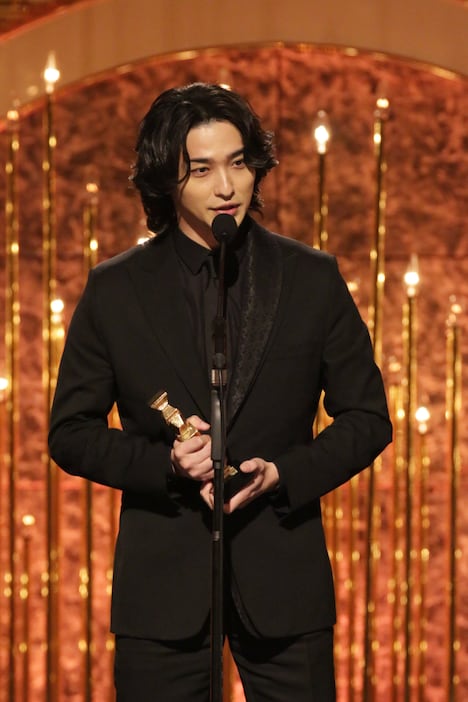 第48回日本アカデミー賞授賞式より、最優秀主演男優賞に輝いた横浜流星 ©︎日本アカデミー賞協会