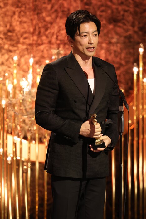 第48回日本アカデミー賞授賞式より、最優秀助演男優賞に輝いた大沢たかお ©︎日本アカデミー賞協会