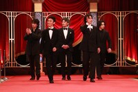 優秀主演男優賞の受賞者たち。左から綾野剛、草なぎ剛、山口馬木也、山崎賢人、横浜流星 ©︎日本アカデミー賞協会