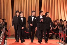 優秀主演男優賞の受賞者たち。左から綾野剛、草なぎ剛、山口馬木也、山崎賢人、横浜流星 ©︎日本アカデミー賞協会