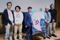 左から荒牧伸志、飯塚直道、中島良、手塚眞、長嶌寛幸