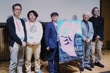 左から荒牧伸志、飯塚直道、中島良、手塚眞、長嶌寛幸