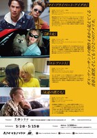 「ガス・ヴァン・サント特集 もうひとつのアメリカ」チラシ裏面