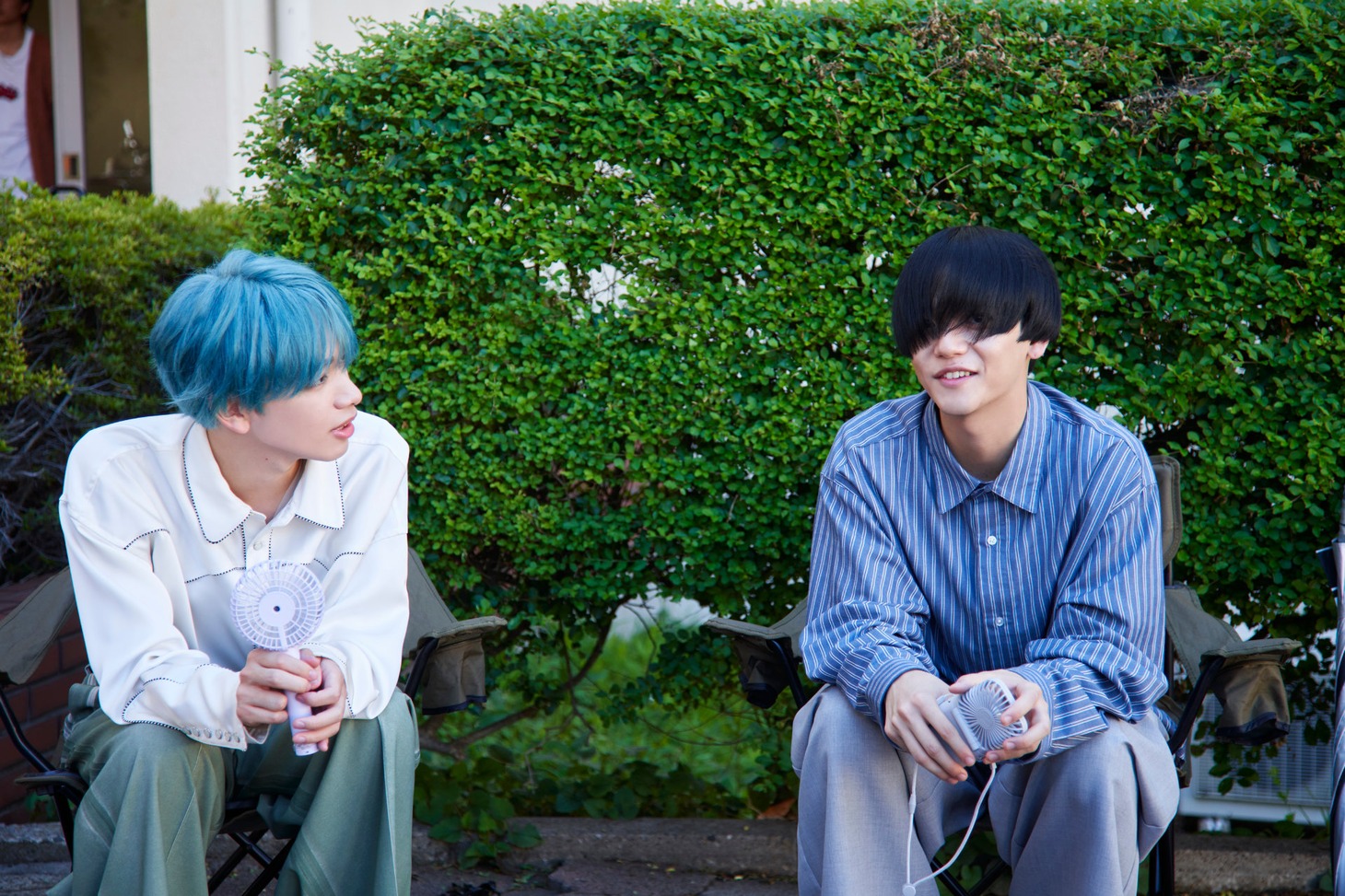 「顔だけじゃ好きになりません」メイキング写真
