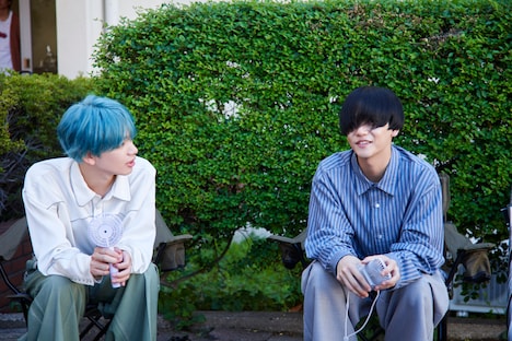 「顔だけじゃ好きになりません」メイキング写真