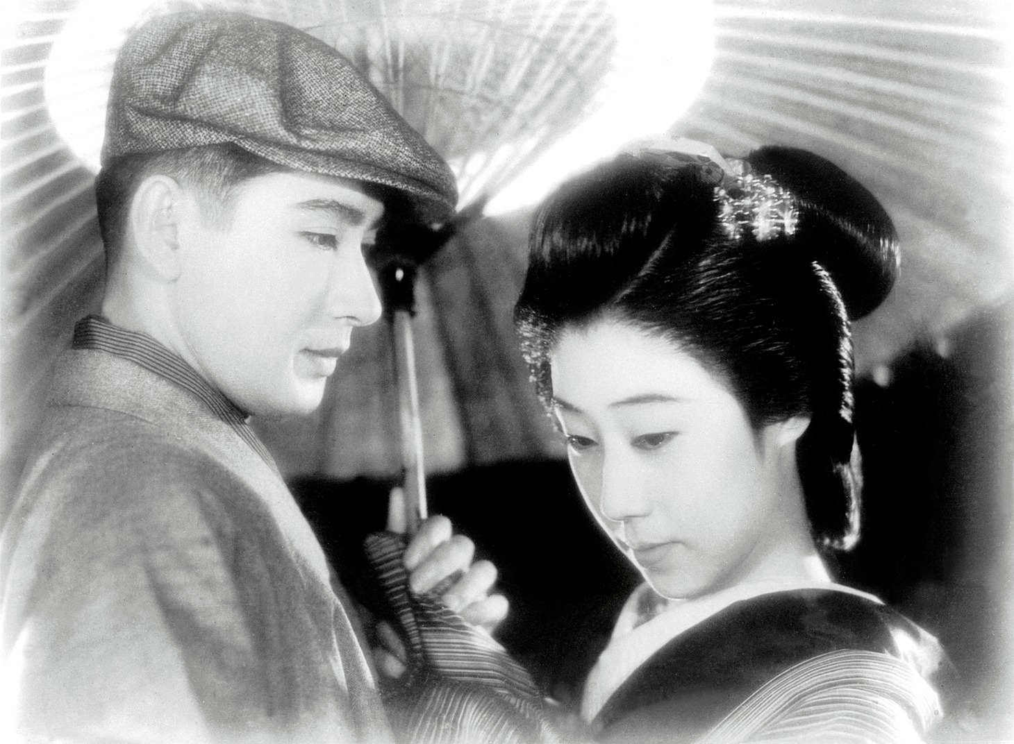 「鶴八鶴次郎」場面写真 ©1938東宝