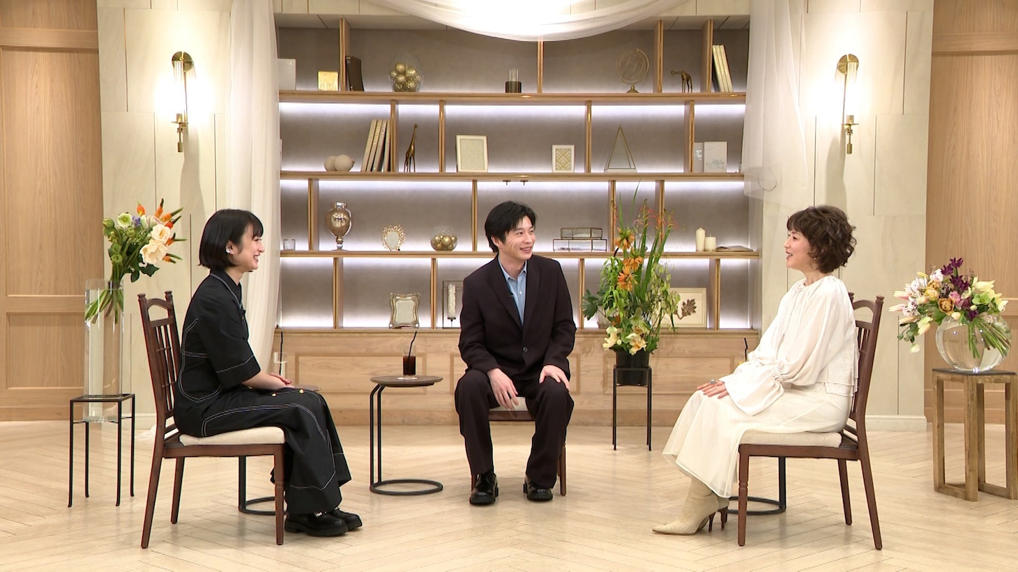 「ボクらの時代」より、左から門脇麦、田中圭、若村麻由美