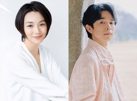 左から本上まなみ、井ノ原快彦