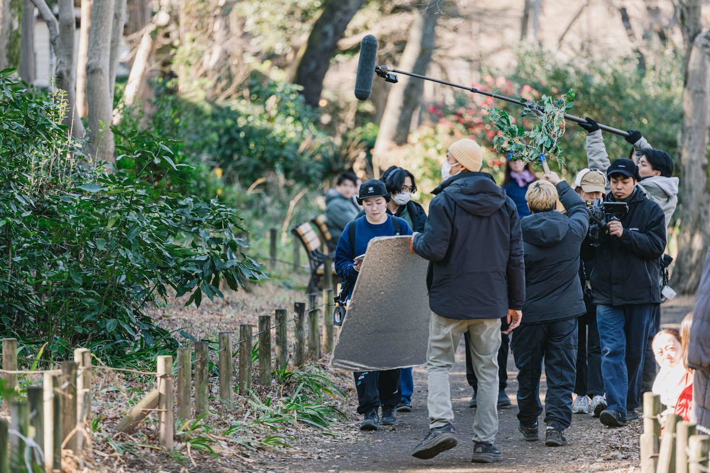 「BAUS 映画から船出した映画館」メイキング写真