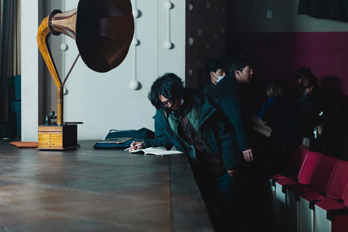 「BAUS 映画から船出した映画館」メイキング写真