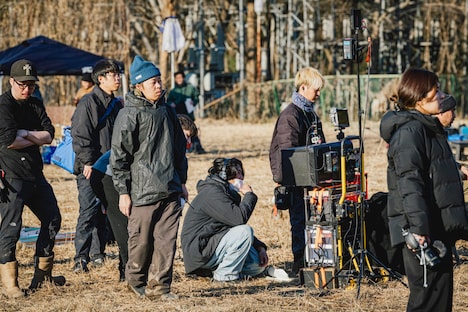 「BAUS 映画から船出した映画館」メイキング写真