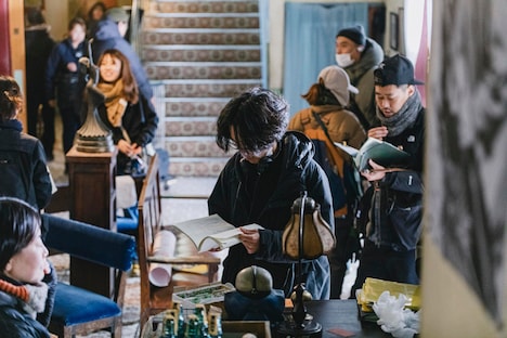 「BAUS 映画から船出した映画館」メイキング写真