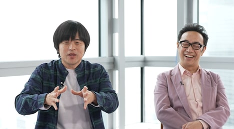 「ホットスポット」スペシャル座談会より、左からバカリズム、角田晃広