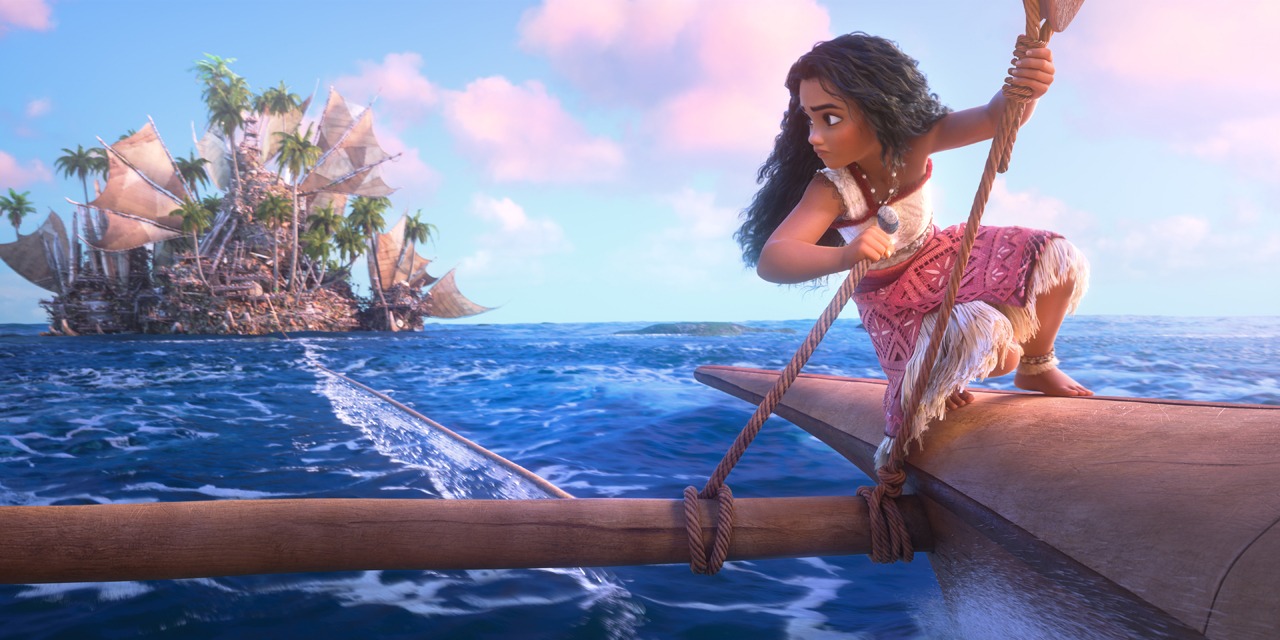 「モアナと伝説の海2」場面カット