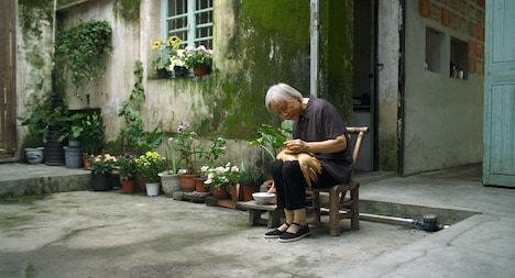 「舟に乗って逝く」場面写真