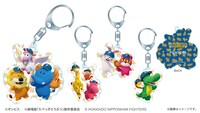 アクリルキーホルダー（北海道日本ハムファイターズ・全4種・各900円）