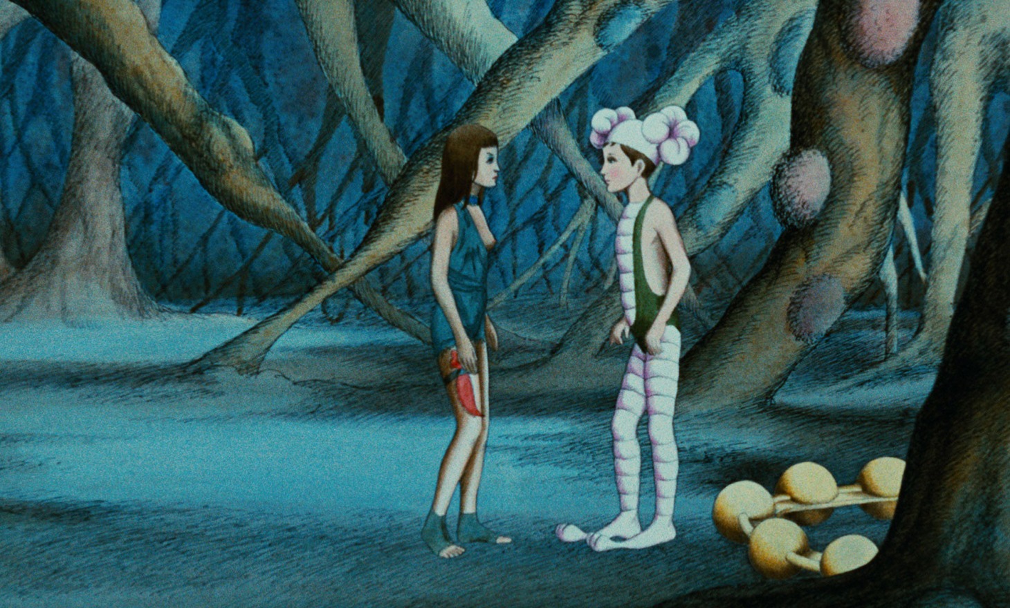 「ファンタスティック・プラネット」場面カット ©︎1973 Les Films Armorial – Argos Films