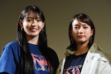 左から宮原華音、山田姫奈
