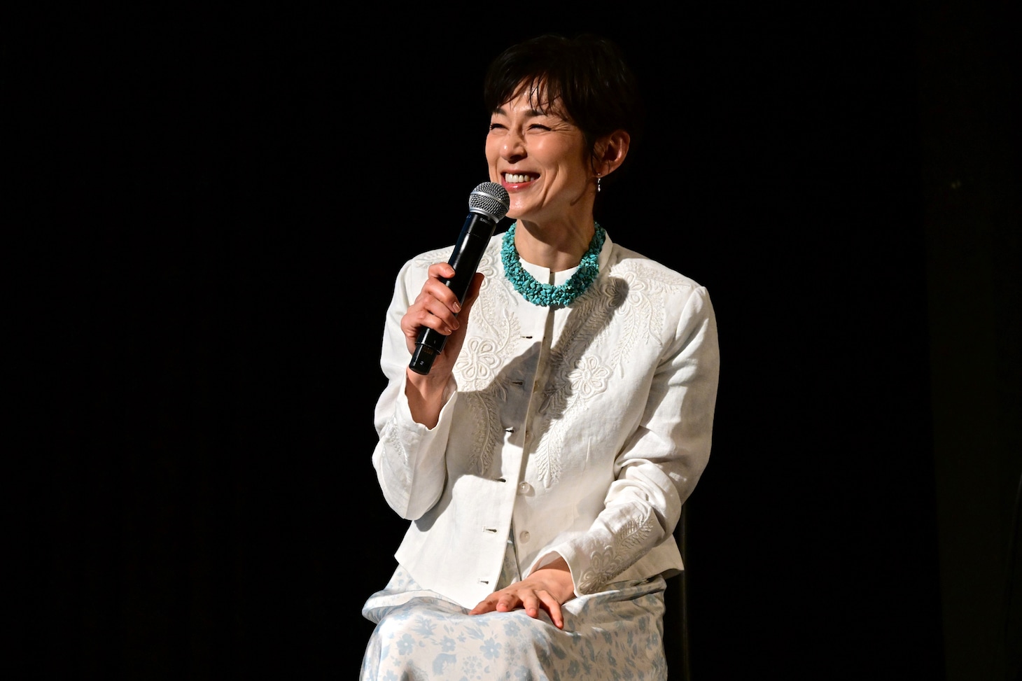 「HERE 時を越えて」公開記念トークイベントに登壇した鈴木保奈美