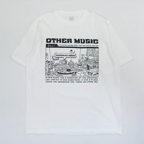「アザー・ミュージック」のオリジナルTシャツ