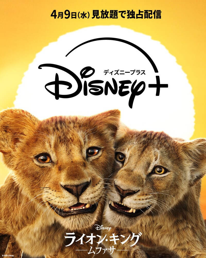 「ライオン・キング：ムファサ」ビジュアル