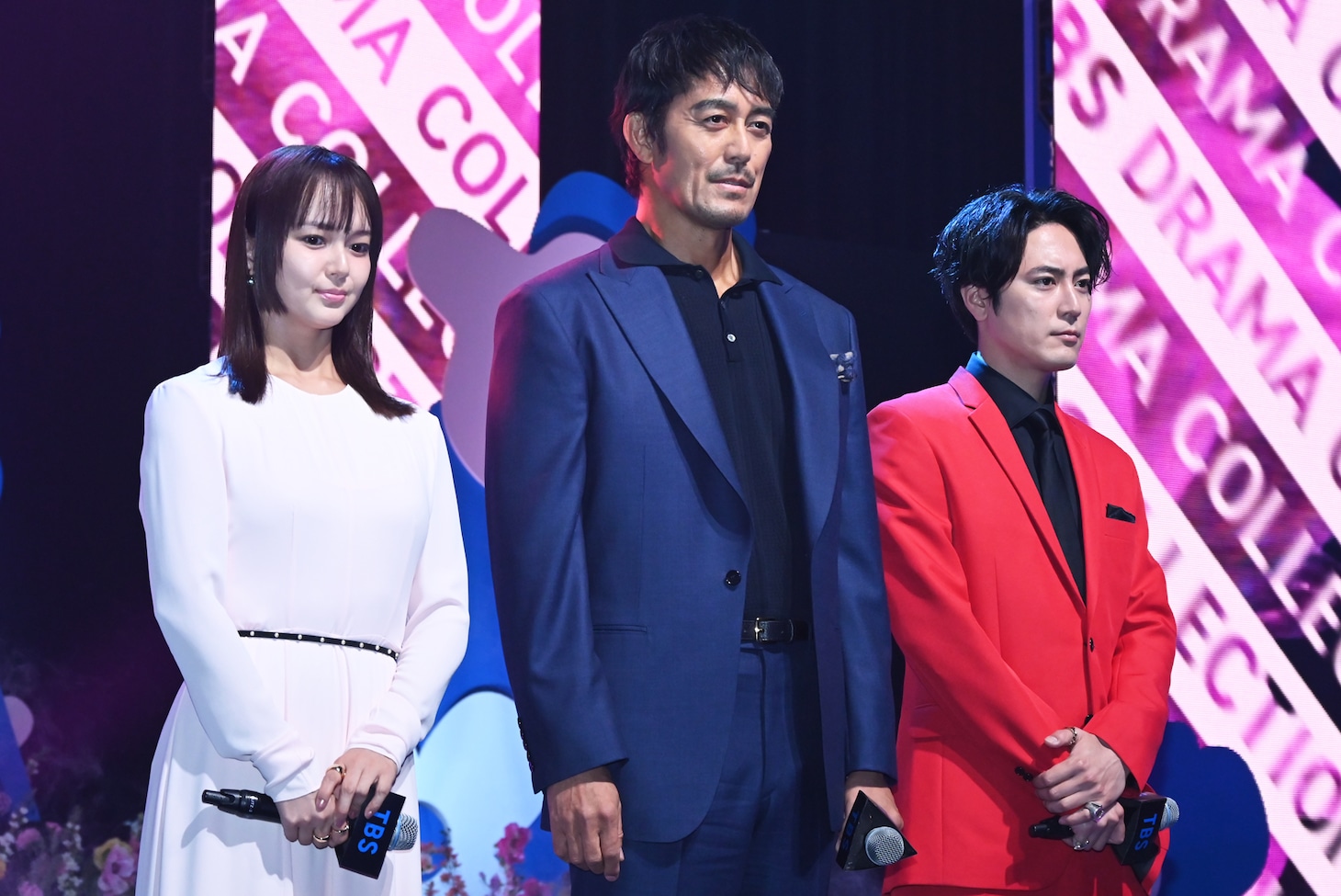 左から「対岸の家事～これが、私の生きる道！～」主演の多部未華子、「キャスター」主演の阿部寛、「イグナイト -法の無法者-」主演の間宮祥太朗