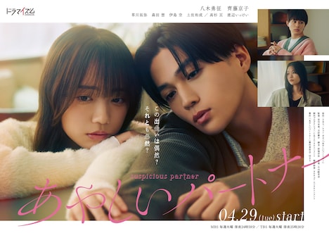「あやしいパートナー」ポスタービジュアル