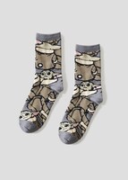 「グローグー パターン」（ミドルソックス / 税込1200円）