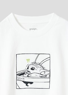 マンダロリアン」×グラニフの新商品発売、グローグーを刺繍したTシャツ 