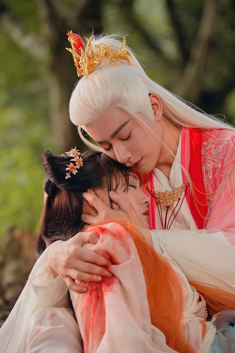 中国ドラマ「天狐伝（てんこでん）～百年の恋～」より。 劇中では狐族と人間の許されざる恋と宿命が描かれる